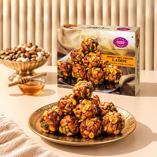 Honey Dry Fruit Ladoo